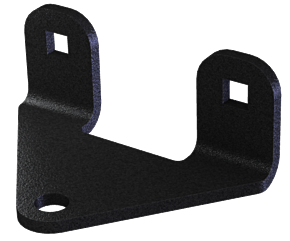 KFI KFI Adjustable Ball Hitch Plate - 101140