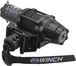KFI KFI Assault Series Winch 3500 lbs. - Synthetic Cable - AS-35