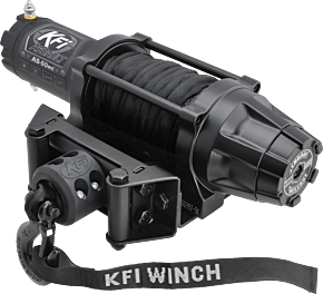 KFI KFI Assault Series Winch Wide 5000 lbs. - Synthetic Cable - AS-50WX