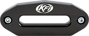 KFI KFI Hawse Aluminum 6 in. Wide Black - UTV-HAW-BLK