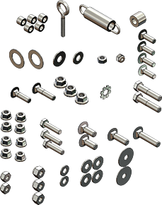 KFI KFI Manual Lift Hardware Kit - HK-101