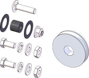 KFI KFI Manual Lift Pulley - P800280-R