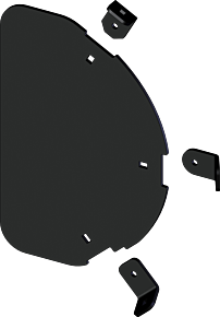 KFI KFI Plow Side Shield Tapered - 105540