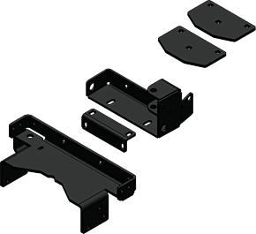 KFI KFI Plow Track Extension Actuator Bracket Kit - 106430