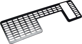 KFI KFI Polaris Ranger Grill - 2-Hole - 100562