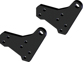 KFI KFI Pro 2.0 Push Tube +2 in. Leveling Kit - 106322