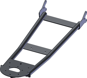 KFI KFI Replacement ATV Short Push Tube Lift Arm Weldment - 105536-R