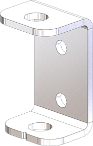 KFI KFI Replacement Plow Foot Bracket - 105006-R