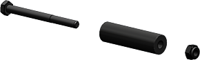 KFI KFI Replacement SE Roller Kit- Horizontal Standard - RK-POM-HS