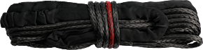 KFI KFI Synthetic Cable 1/4 in. X 50 ft. Smoke - SYN25-S50