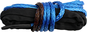 KFI KFI Synthetic Cable 3/16 in. X 12 ft. Blue - SYN19-B12
