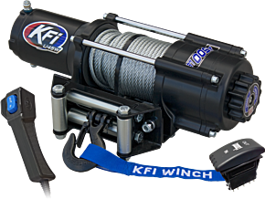 KFI KFI UTV Series Winch 4500 lbs. Wide - U45W-R2