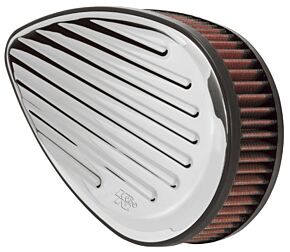 K&N Engineering K&N Engineering K&N H/D Sportster Filter Kit Teardrop Grooved Intake System - RK-3914
