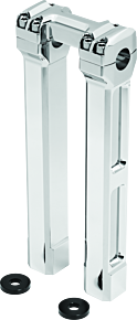 Kuryakyn Kuryakyn 12inch Billet Handlebar Risers Chrome - 6130