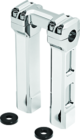 Kuryakyn Kuryakyn 8inch Billet Handlebar Risers Chrome - 6134