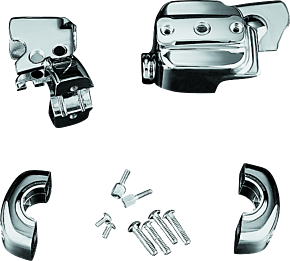 Kuryakyn Kuryakyn Brake & Clutch Control Dress-Up Kit Single Disc Front Brakes 96-14 - 9126