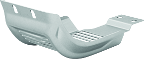 Kuryakyn Kuryakyn Dillinger Skid Plate Silver - 6683