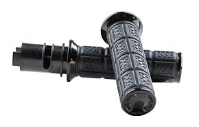 Kuryakyn Kuryakyn Enygma Grips Throttle-By-Wire Black - 10142-2