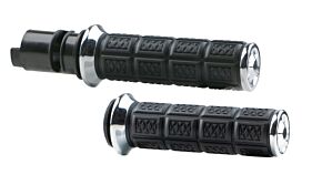 Kuryakyn Kuryakyn Enygma Grips Throttle-By-Wire Chrome - 10142-1