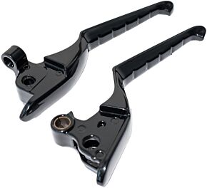 Kuryakyn Kuryakyn Enygma Levers 08-13 HD Touring Gloss Black - 10056-2