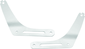 Kuryakyn Kuryakyn Fixed Mounts Multi-Purpose Driver & Passenger Backrest 18-Up Softail Black - 7080