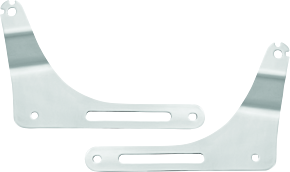 Kuryakyn Kuryakyn Fixed Mounts Multi-Purpose Driver & Passenger Backrest 18-Up Softail Black - 7081
