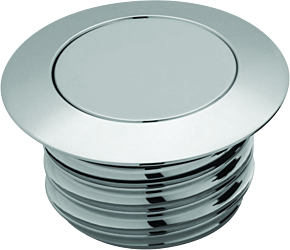 Kuryakyn Kuryakyn Flush Mount Pop Up Gas Cap Chrome - 7178