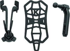 Kuryakyn Kuryakyn Free-Flex Device Holder Perch Mount Black - 6432
