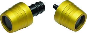Kuryakyn Kuryakyn Front Axle Slide CRF1000L/Adventure Gold - 3829
