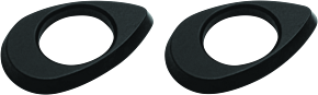 Kuryakyn Kuryakyn Front Turn Signal Mounts Black - 2847