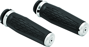 Kuryakyn Kuryakyn Hex Grips Thottle-By-Wire Chrome - 5922