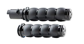 Kuryakyn Kuryakyn ISO Grips Throttle-By-Wire Black - 10137-2