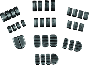 Kuryakyn Kuryakyn ISO Large Peg Replacement Rubbers (8 Pcs) - 8010