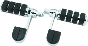 Kuryakyn Kuryakyn ISO Peg Stirrups With Large Pegs With Male Mount Adapter (Pair) - 8075