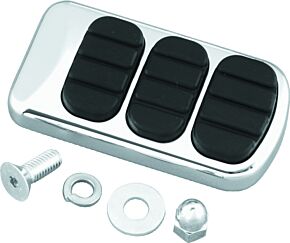 Kuryakyn Kuryakyn ISO Standard Brake Pedal Pad Chrome - 8027