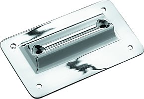 Kuryakyn Kuryakyn Laydown License Plate Holder 97-08 Touring Chrome - 113