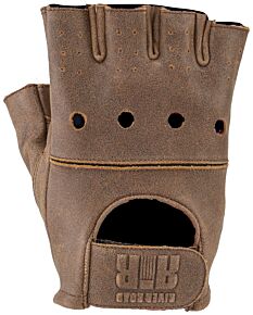 Kuryakyn Kuryakyn Leather By River Road Buster Vintage Shorty Gloves Black - Small - 094460