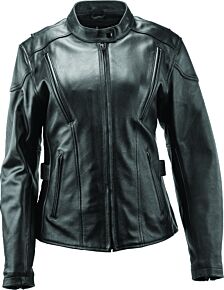 Kuryakyn Kuryakyn Leather By River Road Race Leather Jacket Black Womens - Small - 094363