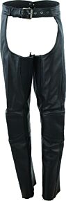 Kuryakyn Kuryakyn Leather By River Road Sierra Leather Chaps Black Womens - XL - 094452
