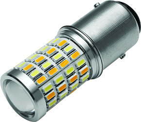 Kuryakyn Kuryakyn L.E.D. Bulb 1157 White/Amber - 2865