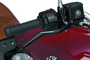Kuryakyn Kuryakyn Legacy Levers For 15-16 Scout Black - 7136