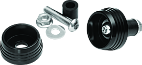 Kuryakyn Kuryakyn Lodestar Axle Sliders Black - 3804