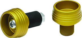 Kuryakyn Kuryakyn Lodestar Front Axle Slider Gold - 3810