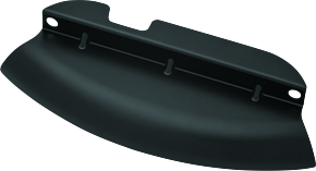 Kuryakyn Kuryakyn Lower Triple Tree Wind Deflector Black - 1805