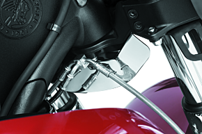 Kuryakyn Kuryakyn Lower Triple Tree Wind Deflector Chrome - 1946