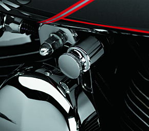 Kuryakyn Kuryakyn Marquis Choke Knob Cover Chrome - 2009