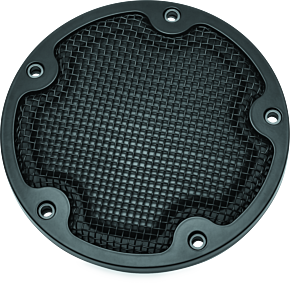 Kuryakyn Kuryakyn Mesh Derby Cover Black - 6527