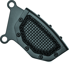 Kuryakyn Kuryakyn Mesh Front Caliper Covers Black - 6543