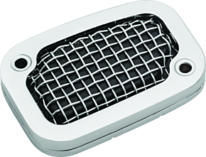 Kuryakyn Kuryakyn Mesh Master Cylinder Cover Clutch Chrome - 6532