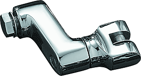 Kuryakyn Kuryakyn Offset Peg Mount With 1/2in-13 Mount Bolts Chrome (Pair) - 7996
